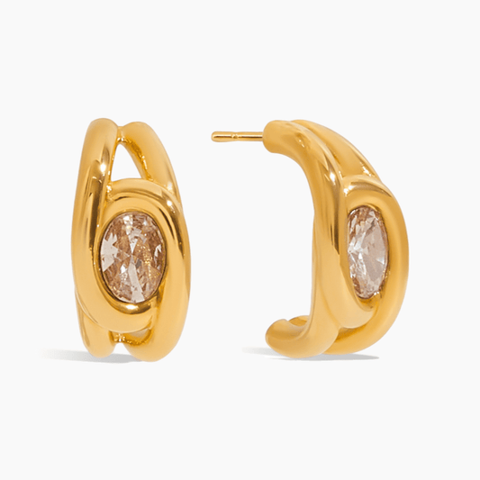 Aurora Core Hoops - mifjewelry