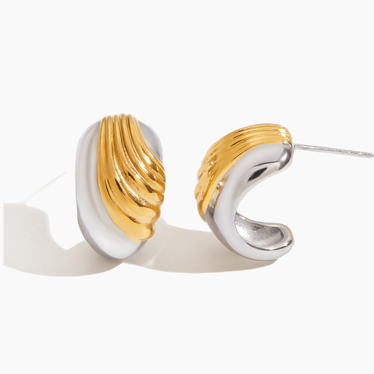 Aurora Crest Hoops - mifjewelry