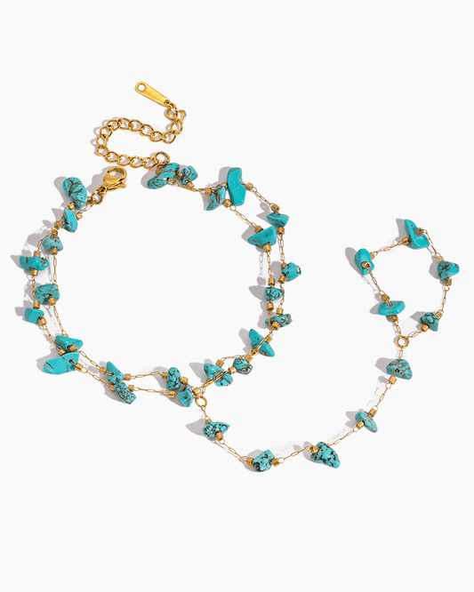 Azure Drift Layered Bracelet - mifjewelry