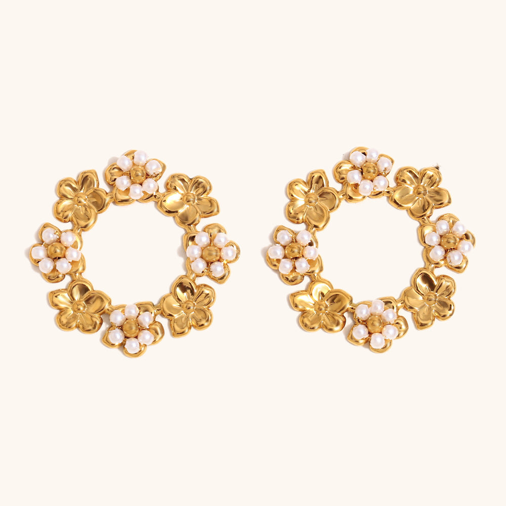 Blossom Harmony Hoop Earrings