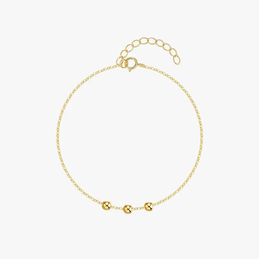 Bead Sterling Silver Bracelet - mifjewelry