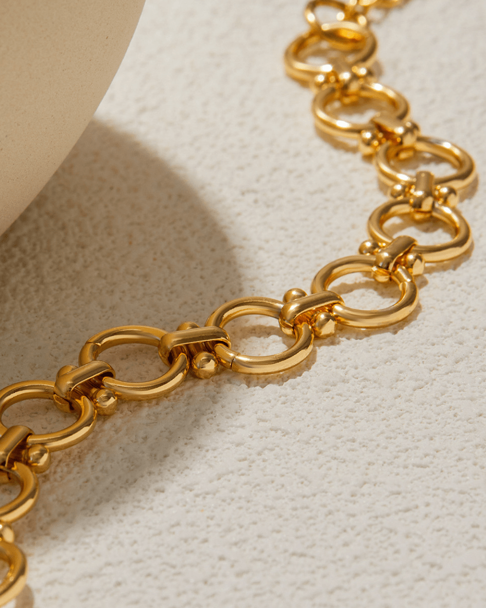 Bold Link Loop Bracelet - mifjewelry