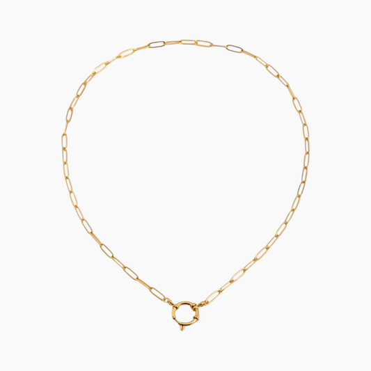 Bold Oval Link Chain Necklace - mifjewelry