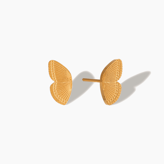 Butterfly Wing Stud Earrings - mifjewelry