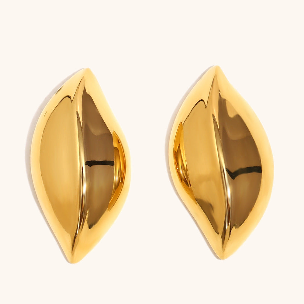 Gilded Leaf Earrings