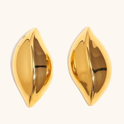 Gilded Leaf Earrings