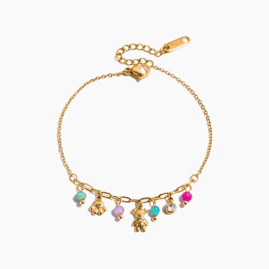 Candy Bear Charm Bracelet - mifjewelry