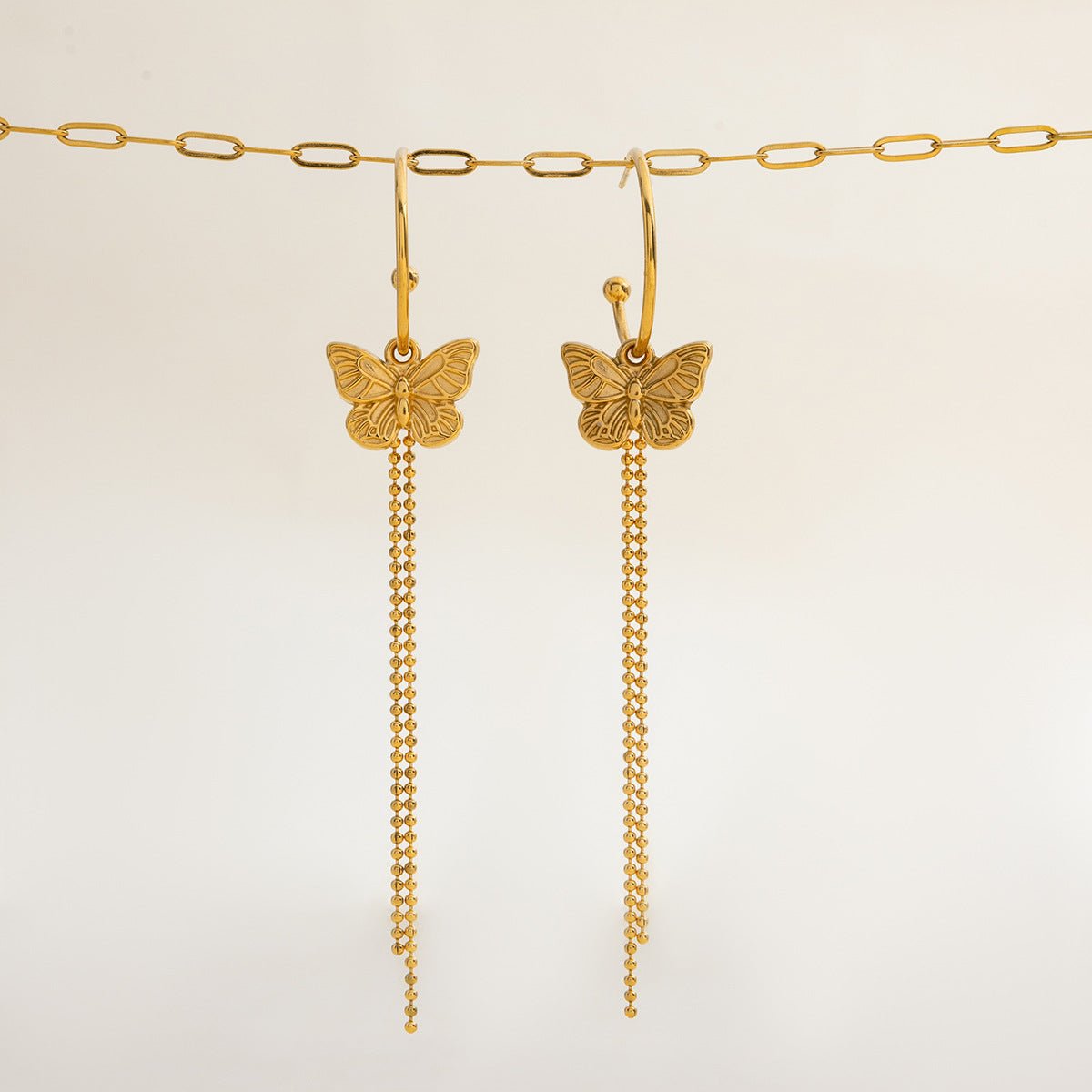 Celeste Flutter Drop Earrings - mifjewelry