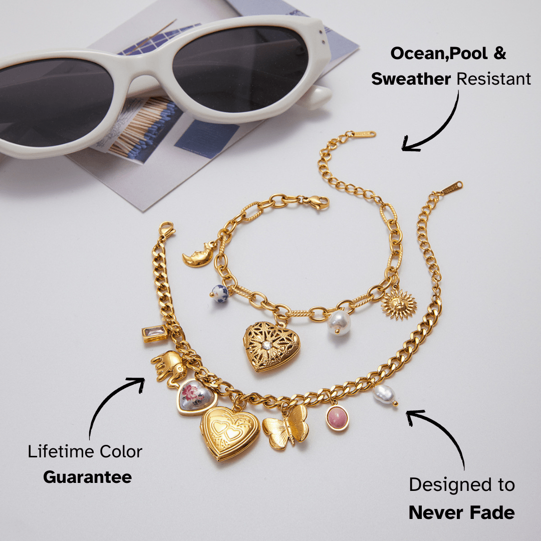 Celestial Charms Locket Bracelet - mifjewelry