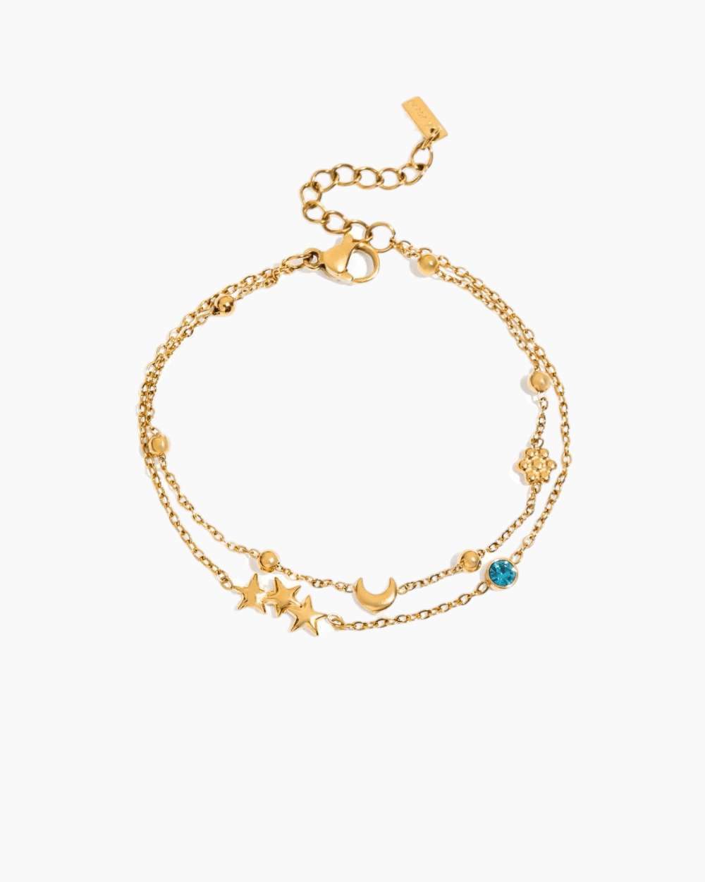 Celestial Duo Orbit Bracelet - mifjewelry