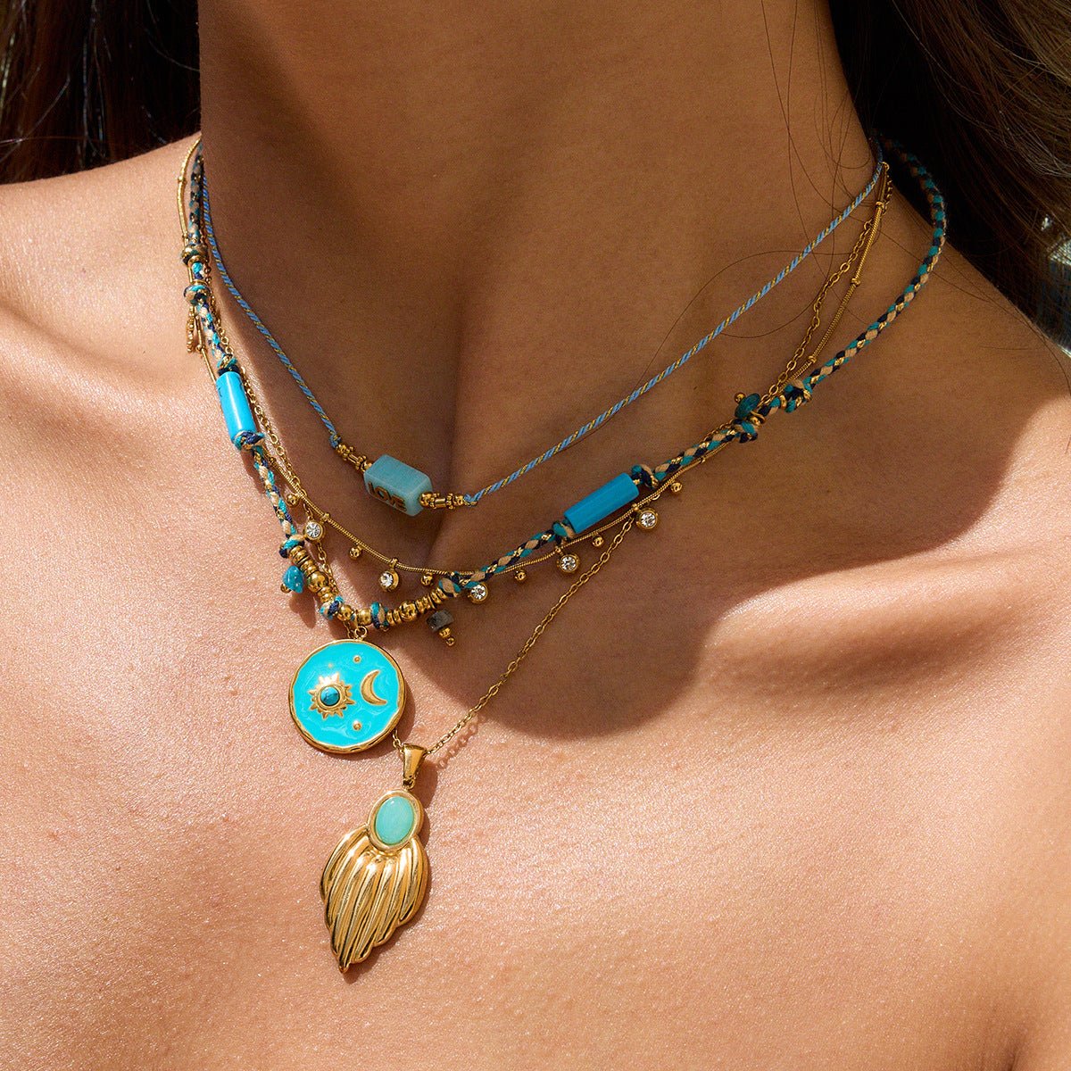 Celestial Glow Pendant Necklace - mifjewelry