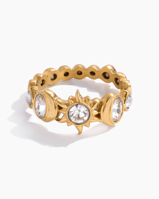 Celestial Orbit Sun & Moon Ring - mifjewelry