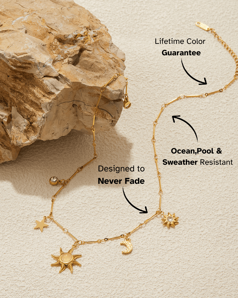 Celestial Parade Charm Necklace - mifjewelry
