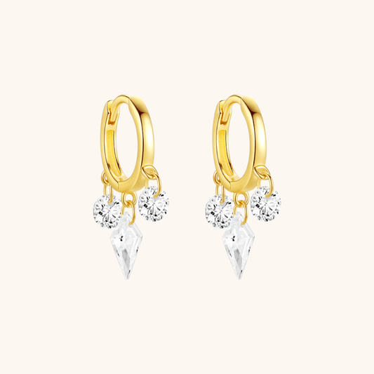 Celestial Prism Zircon Earrings - mifjewelry