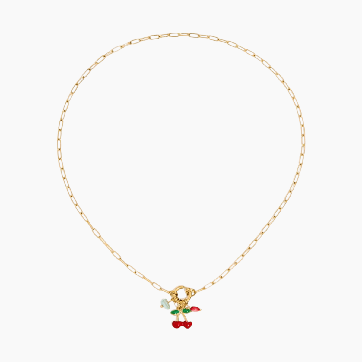 Cherry Pop Charm Necklace - mifjewelry