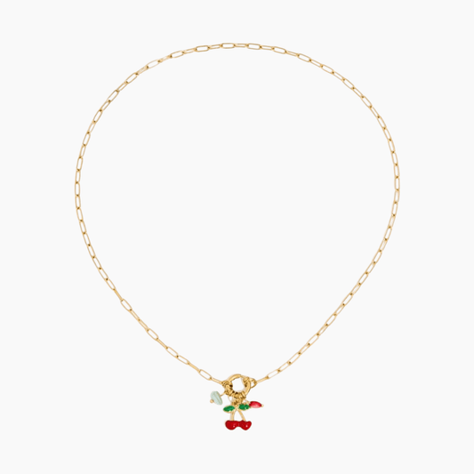 Cherry Pop Charm Necklace - mifjewelry