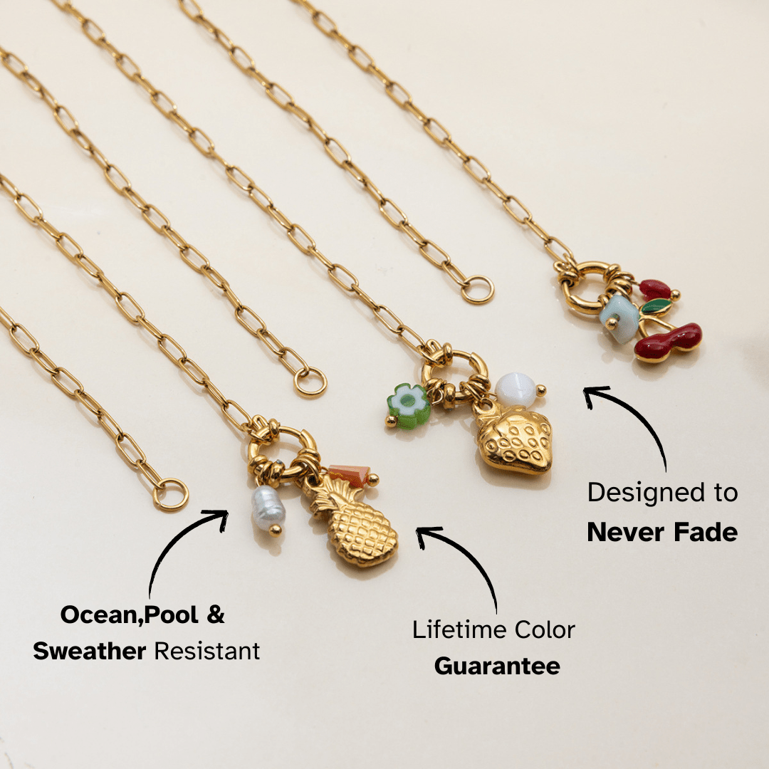 Cherry Pop Charm Necklace - mifjewelry