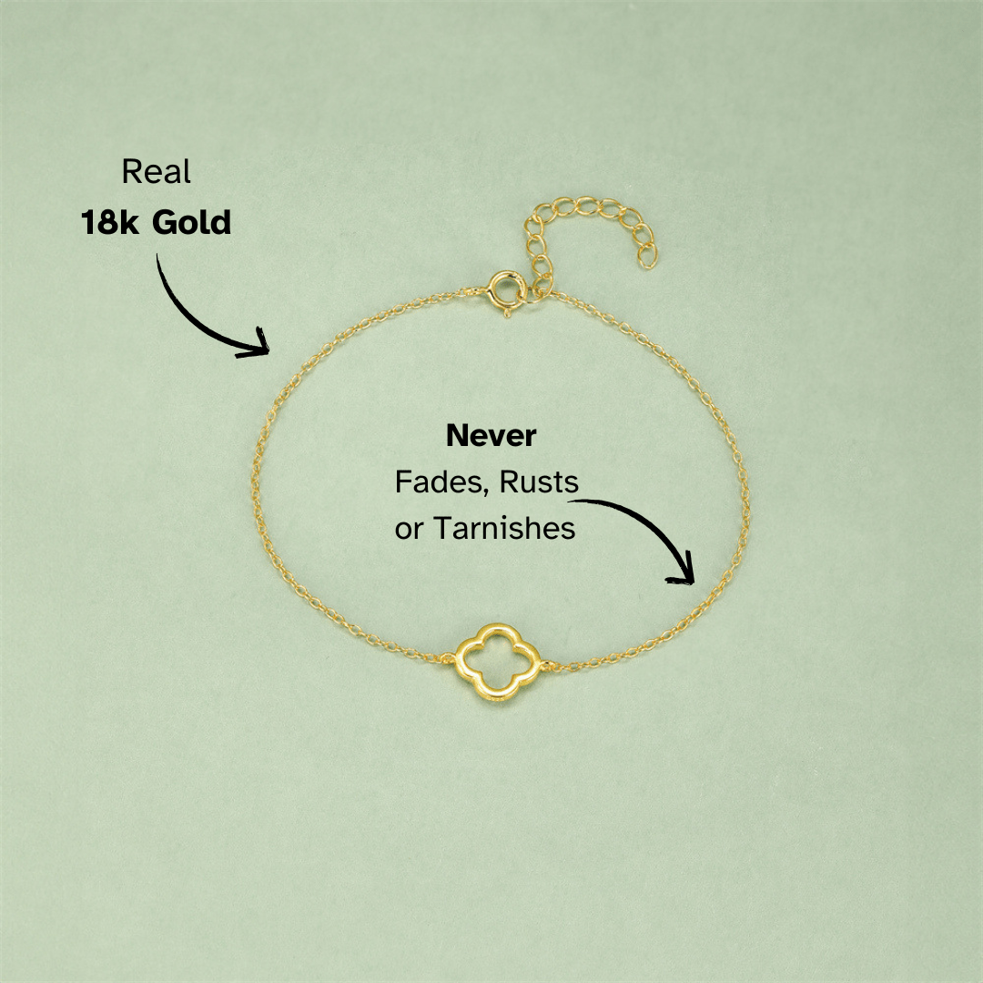 Clover Pendant Bracelet - mifjewelry
