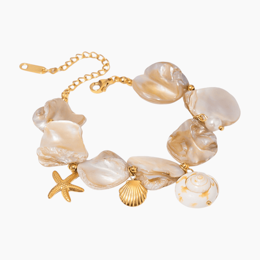 Coastal Drift Shell Bracelet - mifjewelry