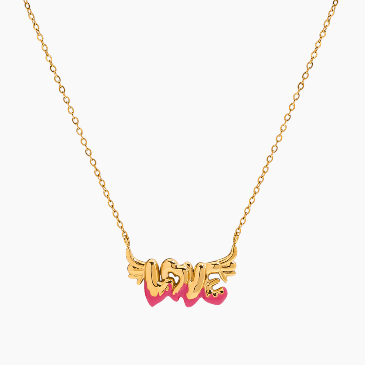 Color Pop "LOVE" Pendant Necklace - mifjewelry