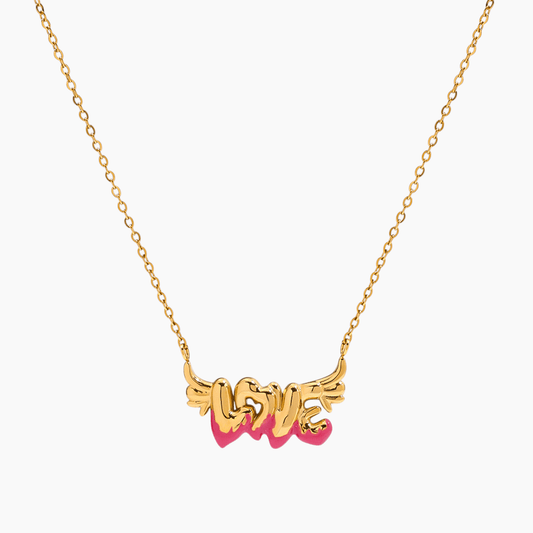 Color Pop "LOVE" Pendant Necklace - mifjewelry