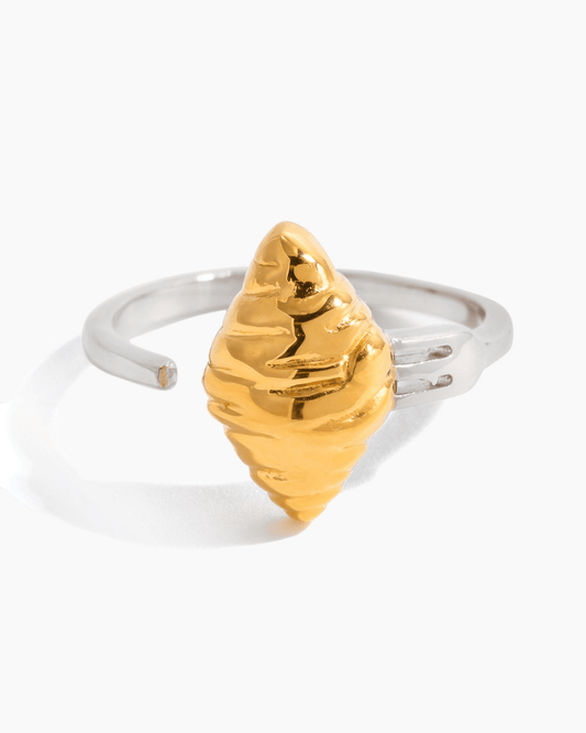 Croissant Charm Ring - mifjewelry