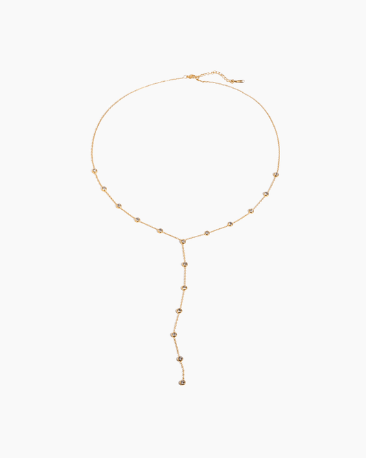 Crystal Line Lariat Necklace - mifjewelry