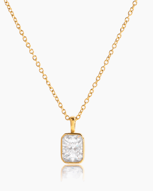 Crystal Prism Pendant Necklace - mifjewelry