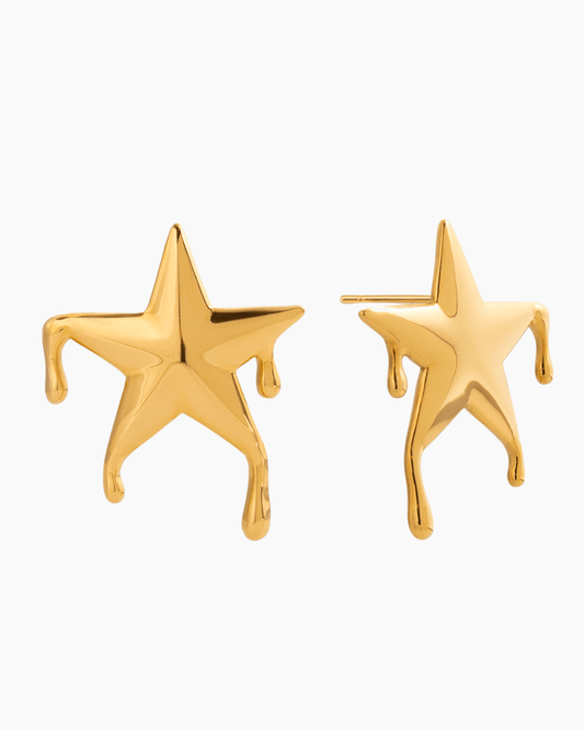 Drip Star Earrings - mifjewelry