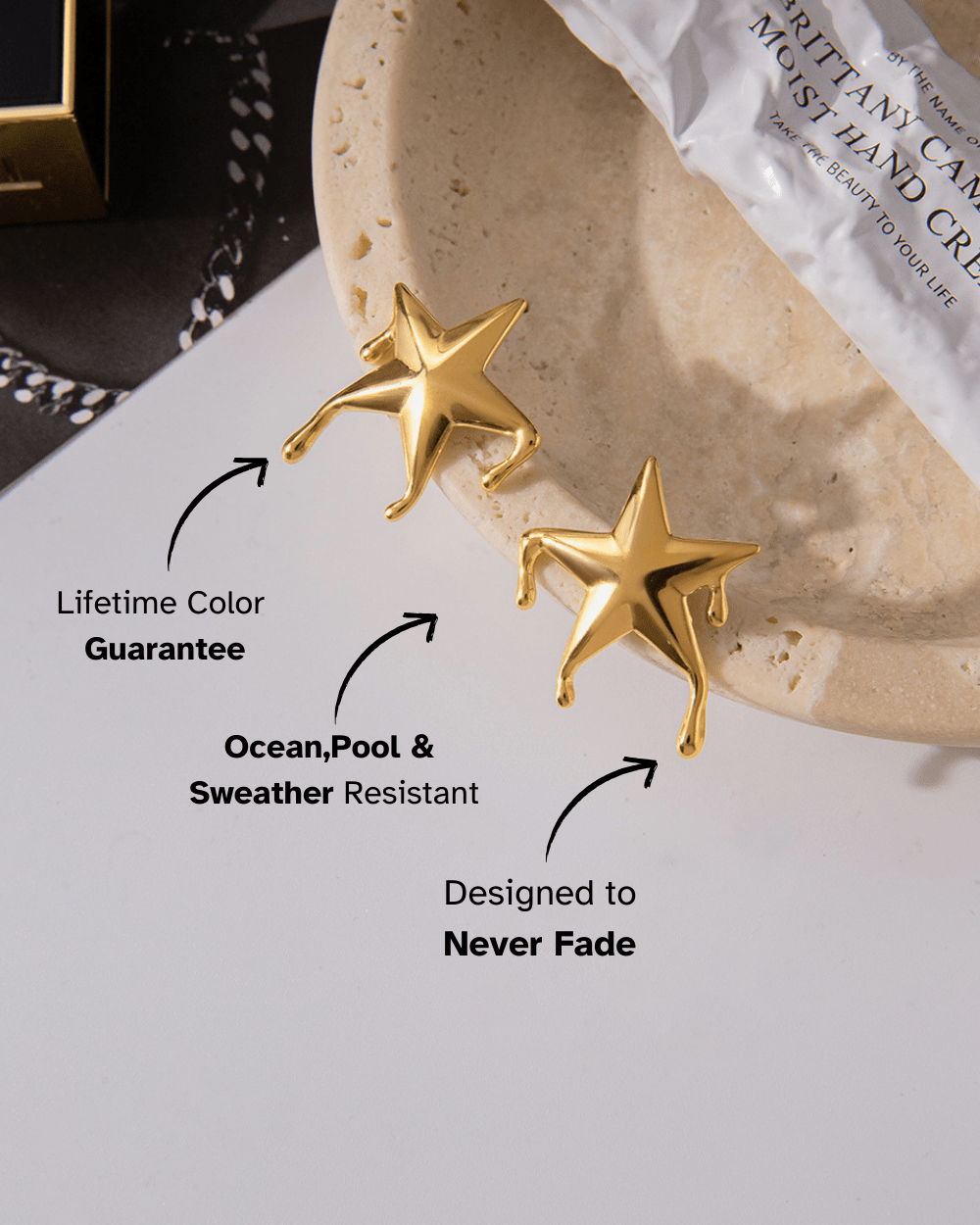 Drip Star Earrings - mifjewelry