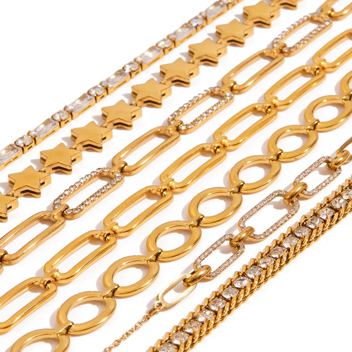Ellipse Link Bracelet - mifjewelry