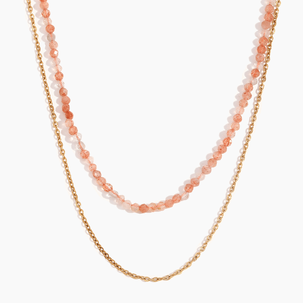 Emerald Drift Layered Necklace - mifjewelry