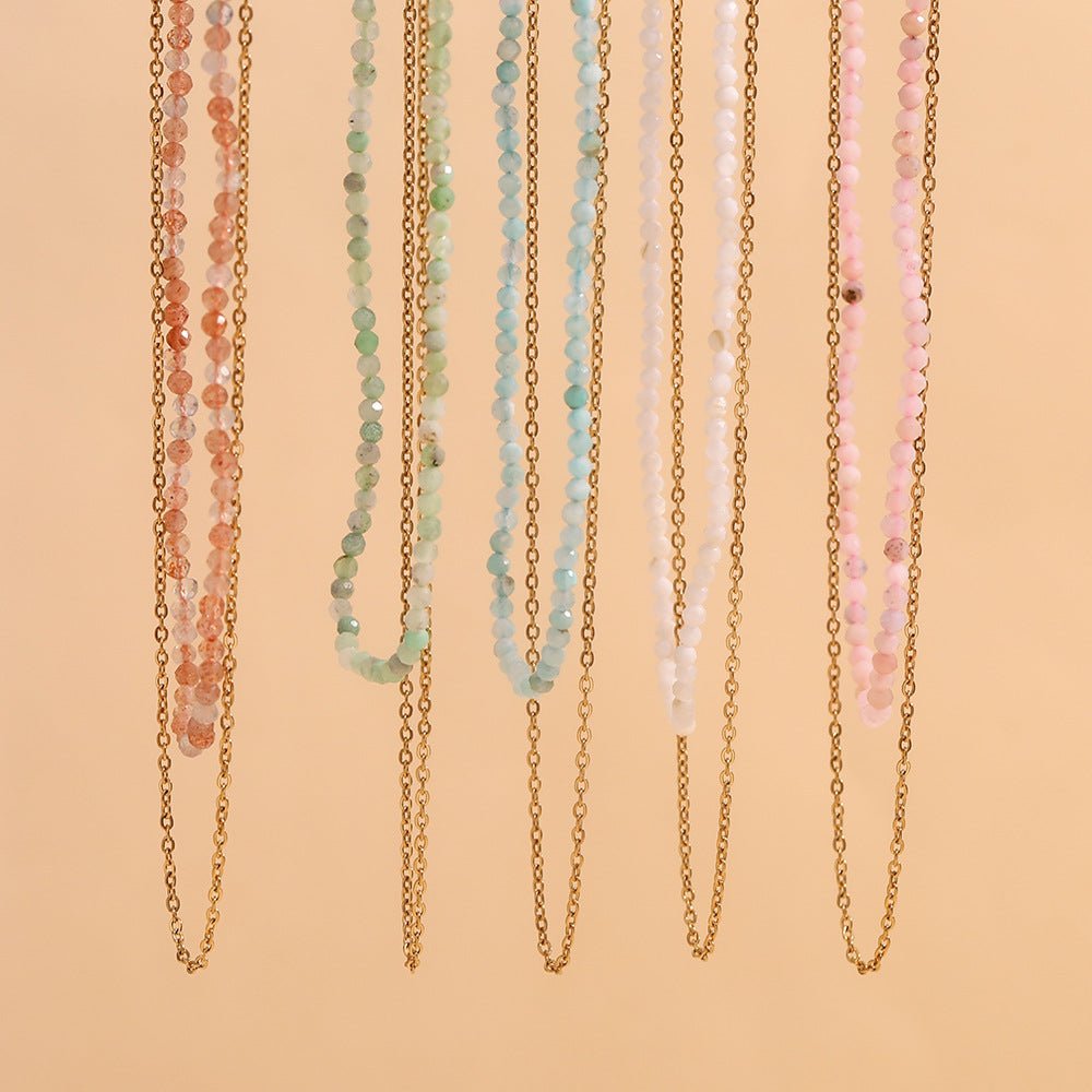 Emerald Drift Layered Necklace - mifjewelry