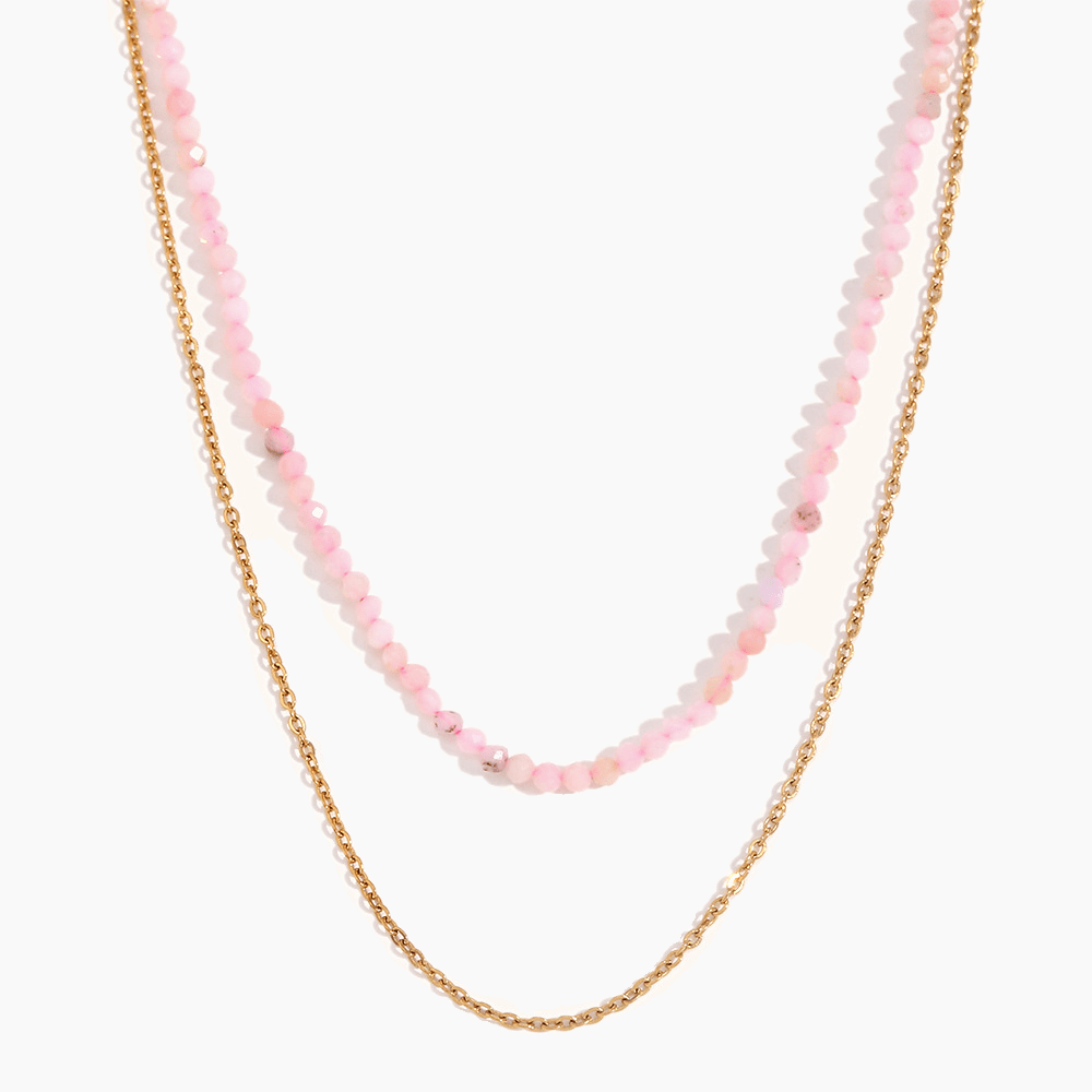 Emerald Drift Layered Necklace - mifjewelry