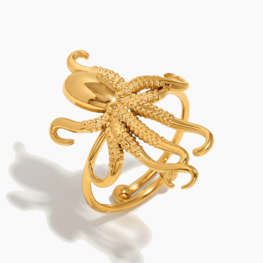 Enchanted Octopus Ring - mifjewelry