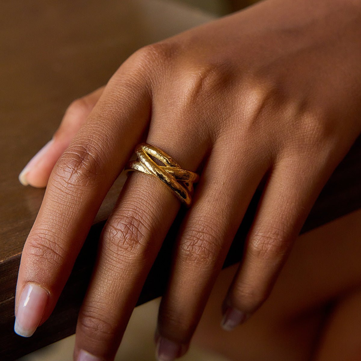 Entwine Texture Ring - mifjewelry