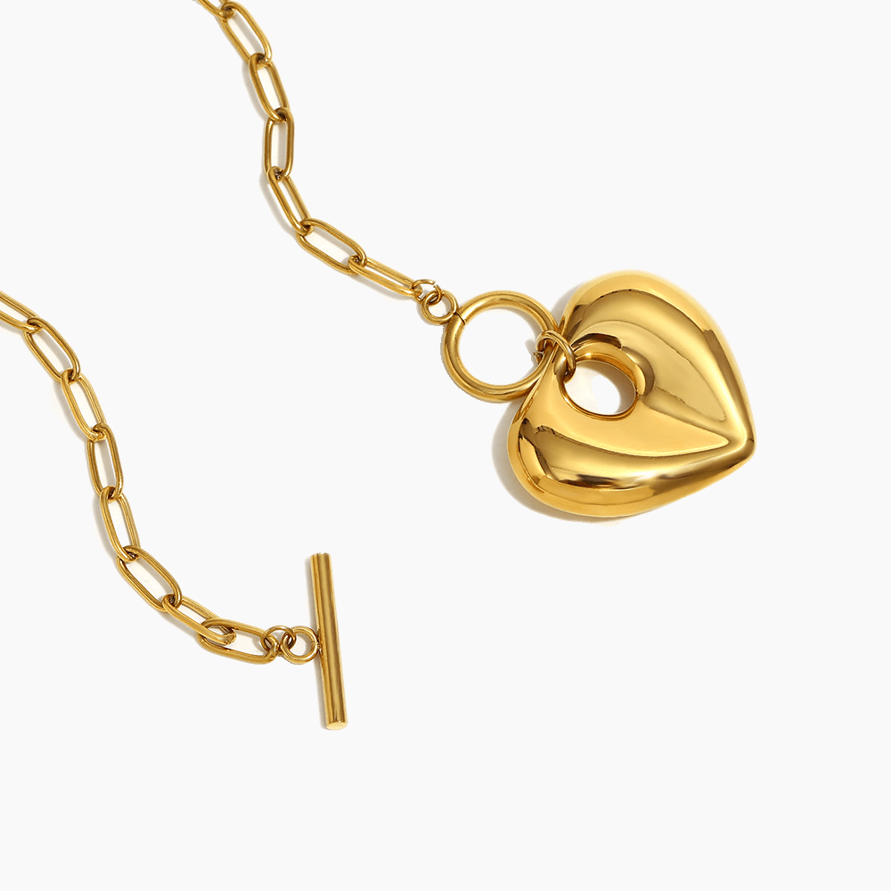 Eternal Ember Heart Necklace - mifjewelry