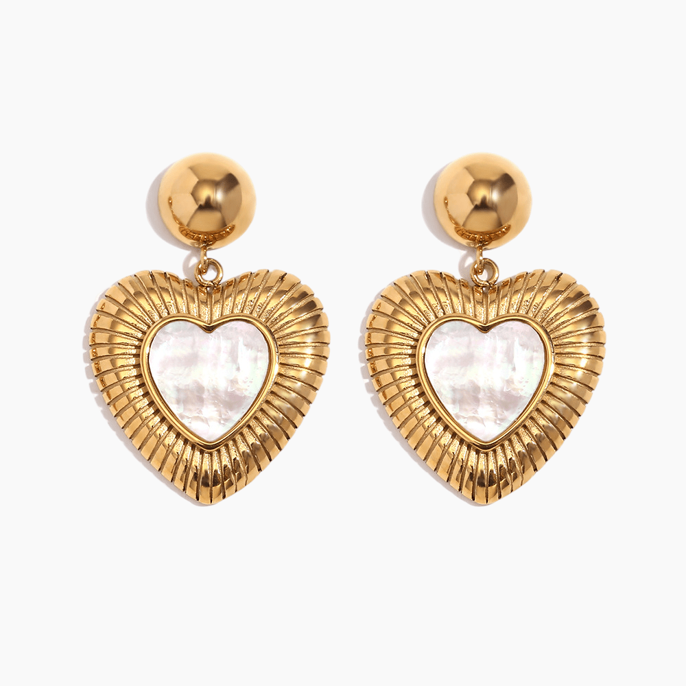 Eternal Love Mother of Pearl Earrings - mifjewelry