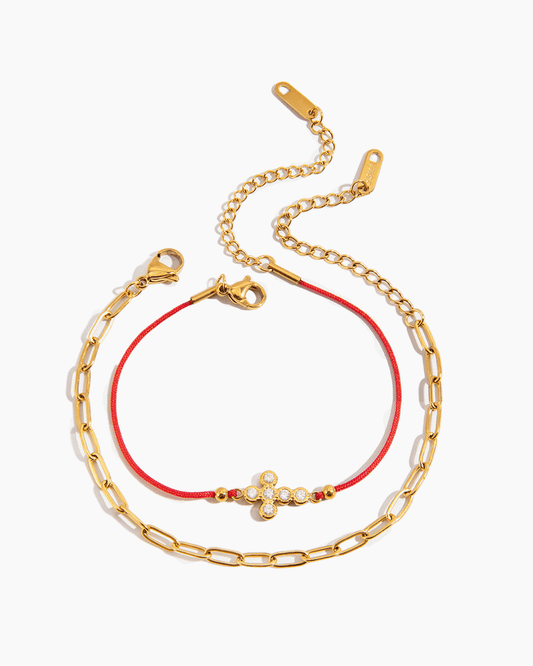 Faith & Fortune Bracelet Set - mifjewelry