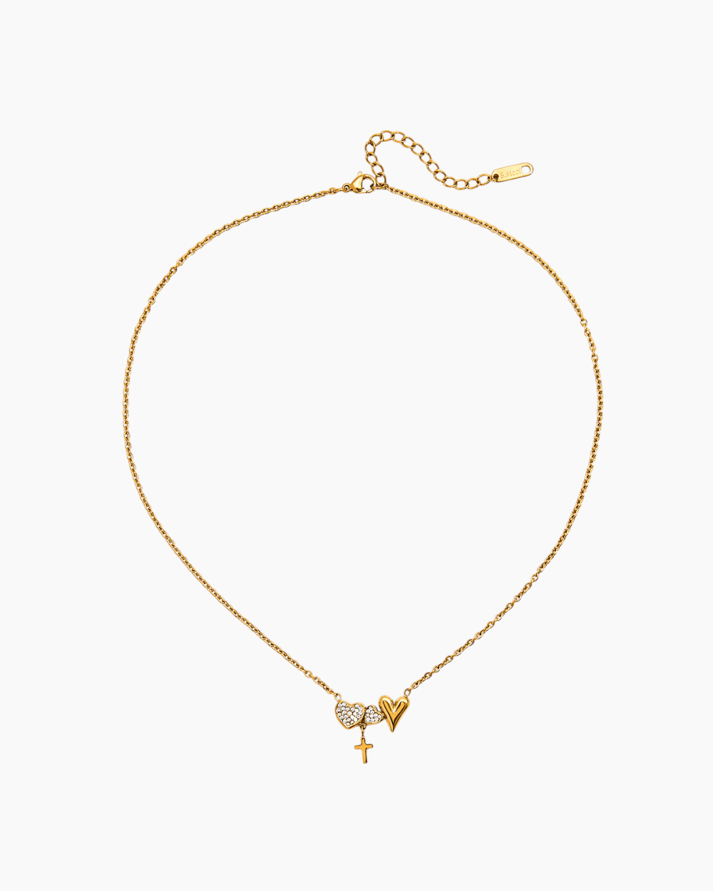 Faith & Love Charm Necklace - mifjewelry