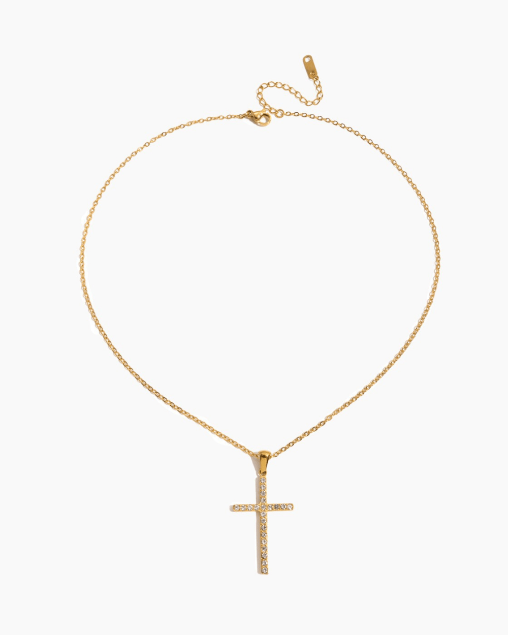 Faith Sparkle Cross Necklace - mifjewelry