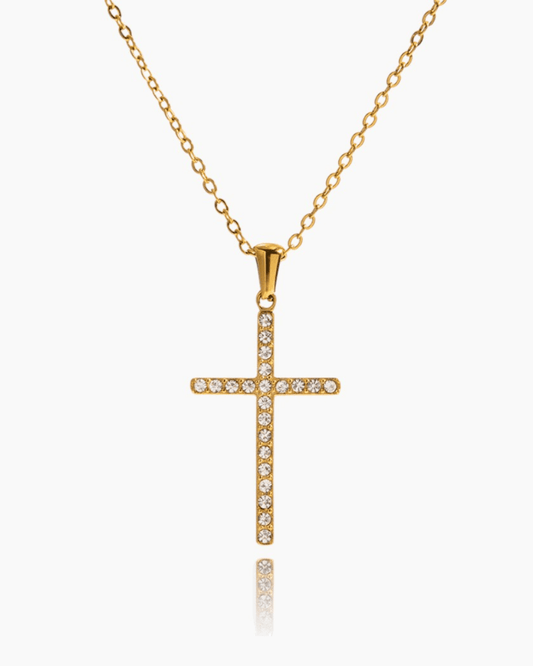 Faith Sparkle Cross Necklace - mifjewelry