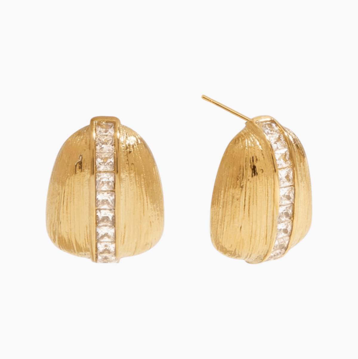 Gleam Dune Studs - Golden - mifjewelry