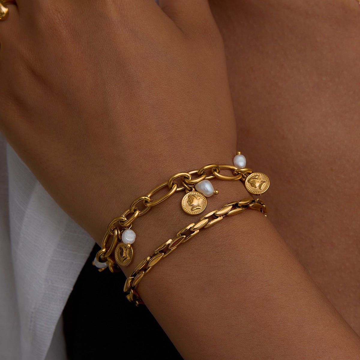 Gleam Link Chain Bracelet - mifjewelry