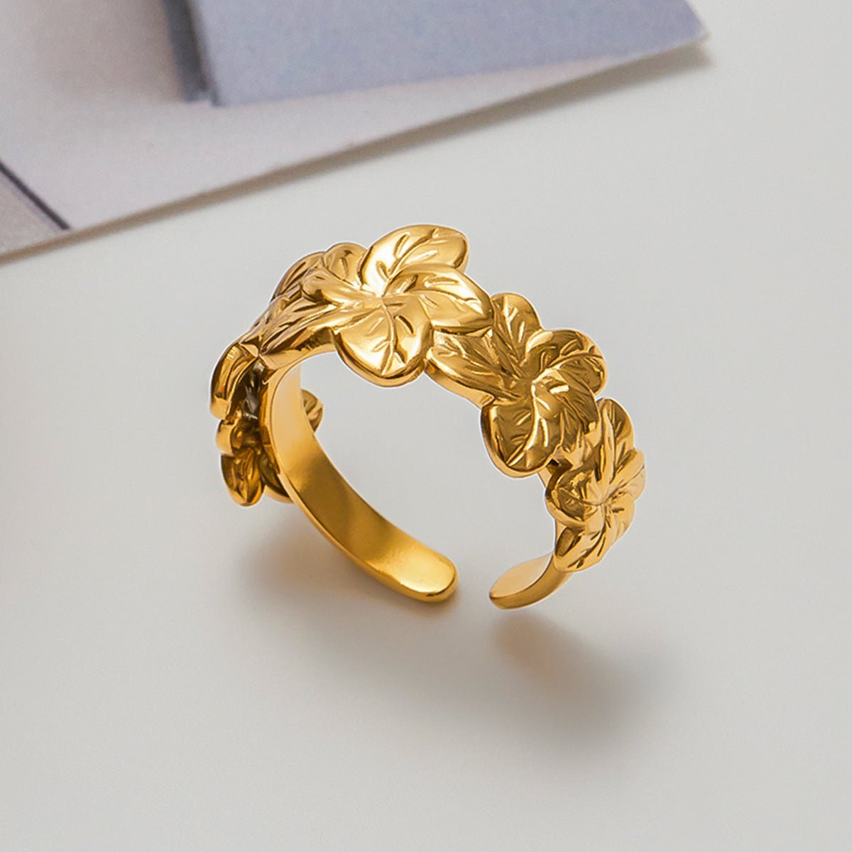 Golden Bloom Ring - mifjewelry