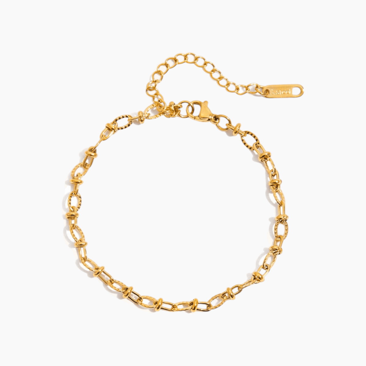 Golden Link Chain Bracelet - mifjewelry