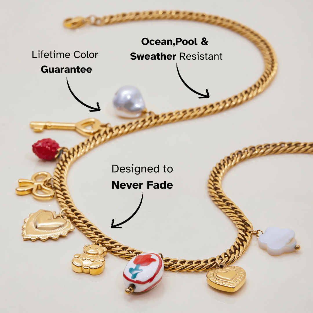 Golden Melody Locket Necklace - mifjewelry