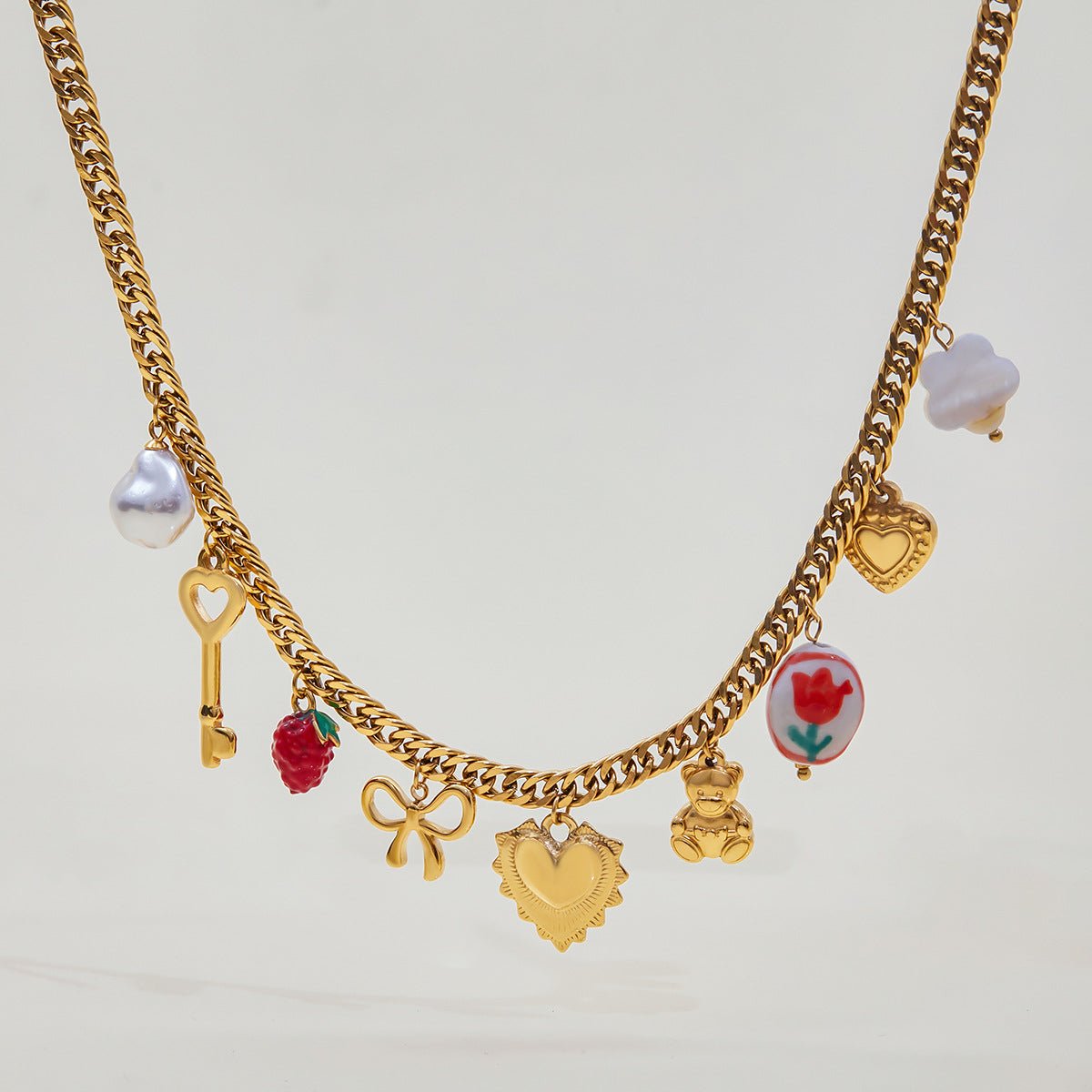 Golden Melody Locket Necklace - mifjewelry