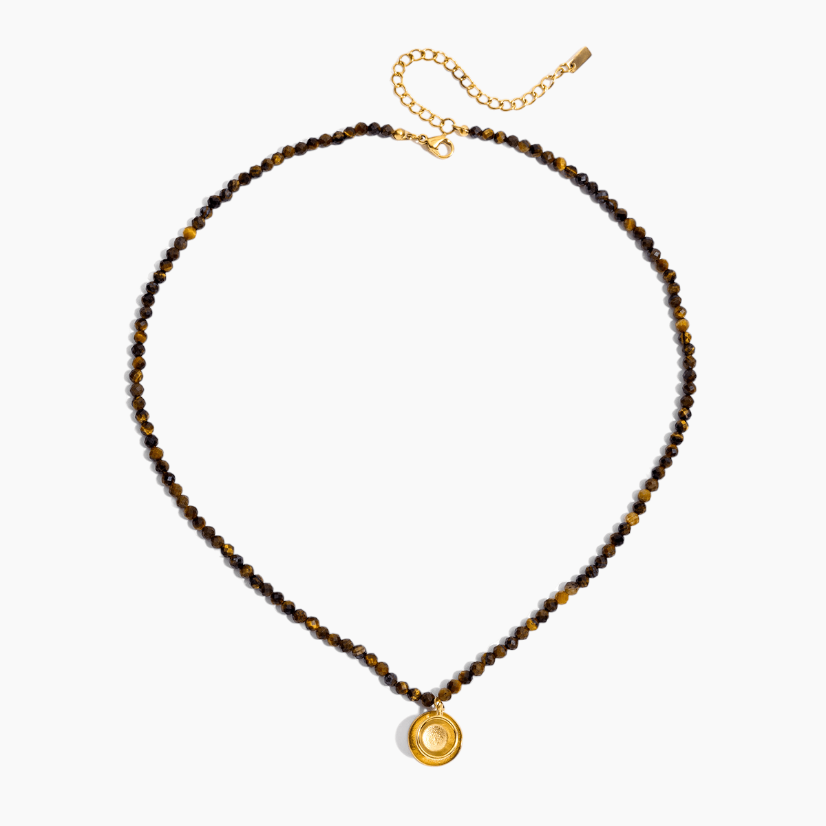 Golden Spiral Necklace - mifjewelry