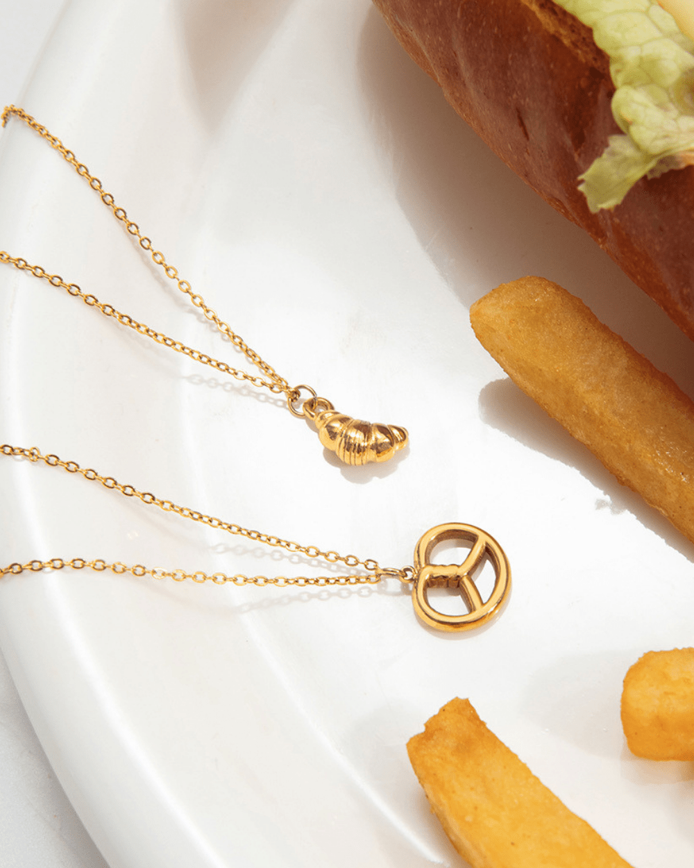 Golden Twist Necklace - mifjewelry